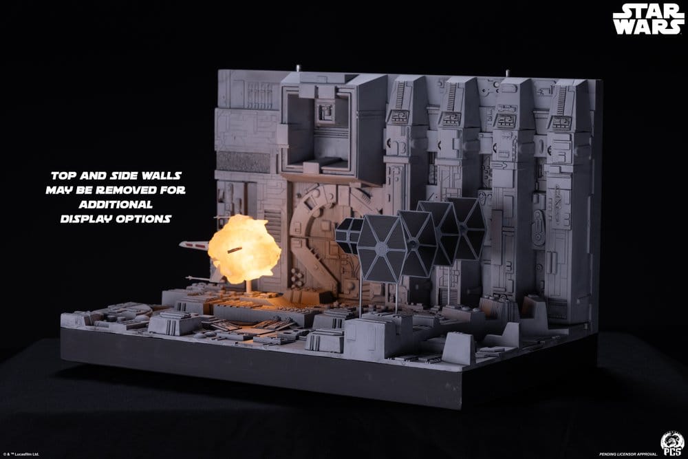 PCS - Star Wars Movie Moments Mini Scale Diorama Trench Run