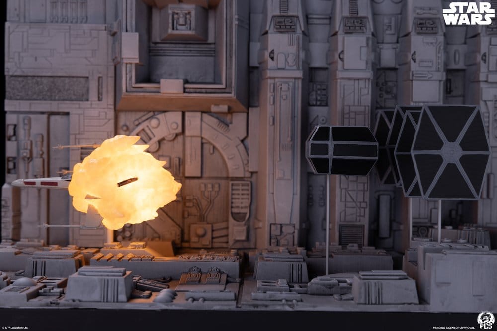 PCS - Star Wars Movie Moments Mini Scale Diorama Trench Run
