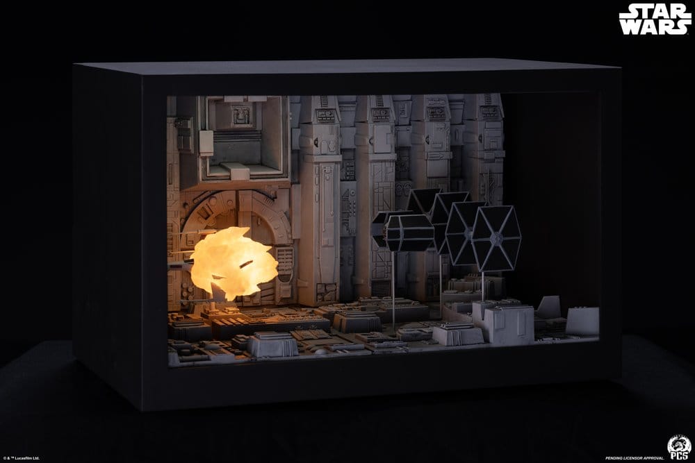 PCS - Star Wars Movie Moments Mini Scale Diorama Trench Run