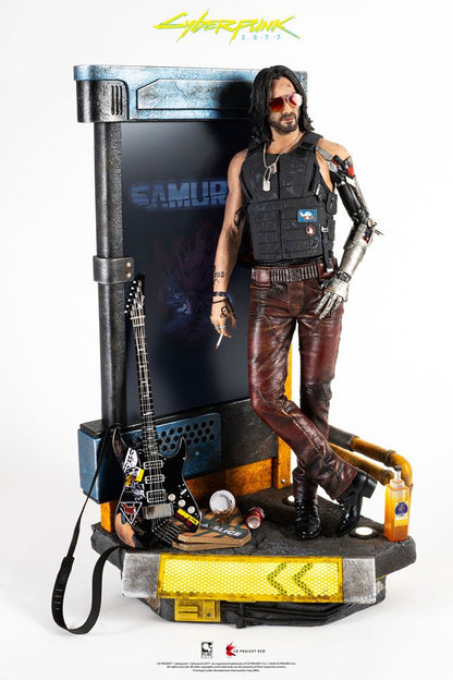 PURE ARTS - Cyberpunk 2077 Statue 1:4 Jhonny Silverhand EXCLUSIVE