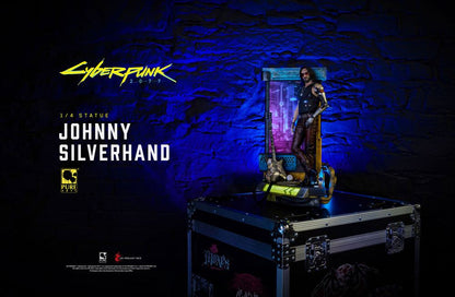 PURE ARTS - Cyberpunk 2077 Statue 1:4 Jhonny Silverhand EXCLUSIVE