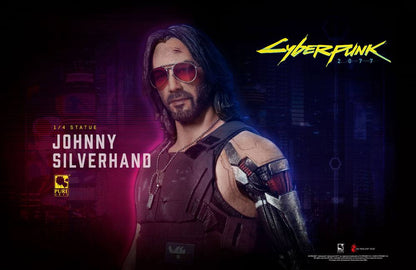 PURE ARTS - Cyberpunk 2077 Statue 1:4 Jhonny Silverhand EXCLUSIVE