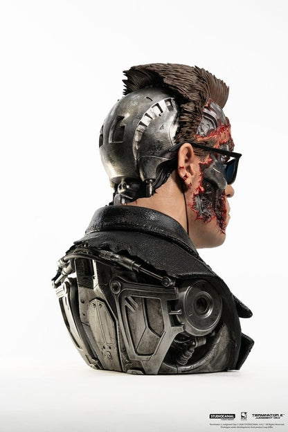 PURE ARTS - Terminator 2 Replik 1/1 T-800 Model 101 Battle Damaged Art Mask