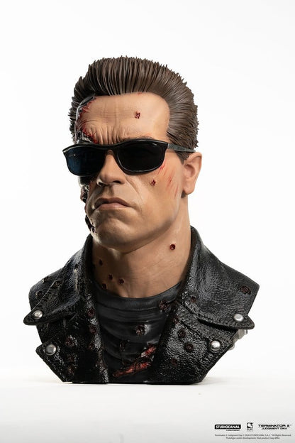 PURE ARTS - Terminator 2 Replik 1/1 T-800 Model 101 Battle Damaged Art Mask