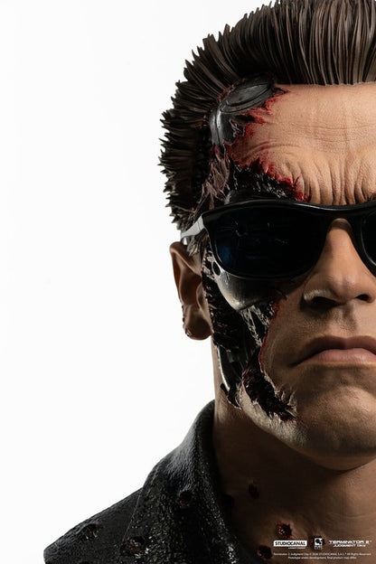 PURE ARTS - Terminator 2 Replik 1/1 T-800 Model 101 Battle Damaged Art Mask