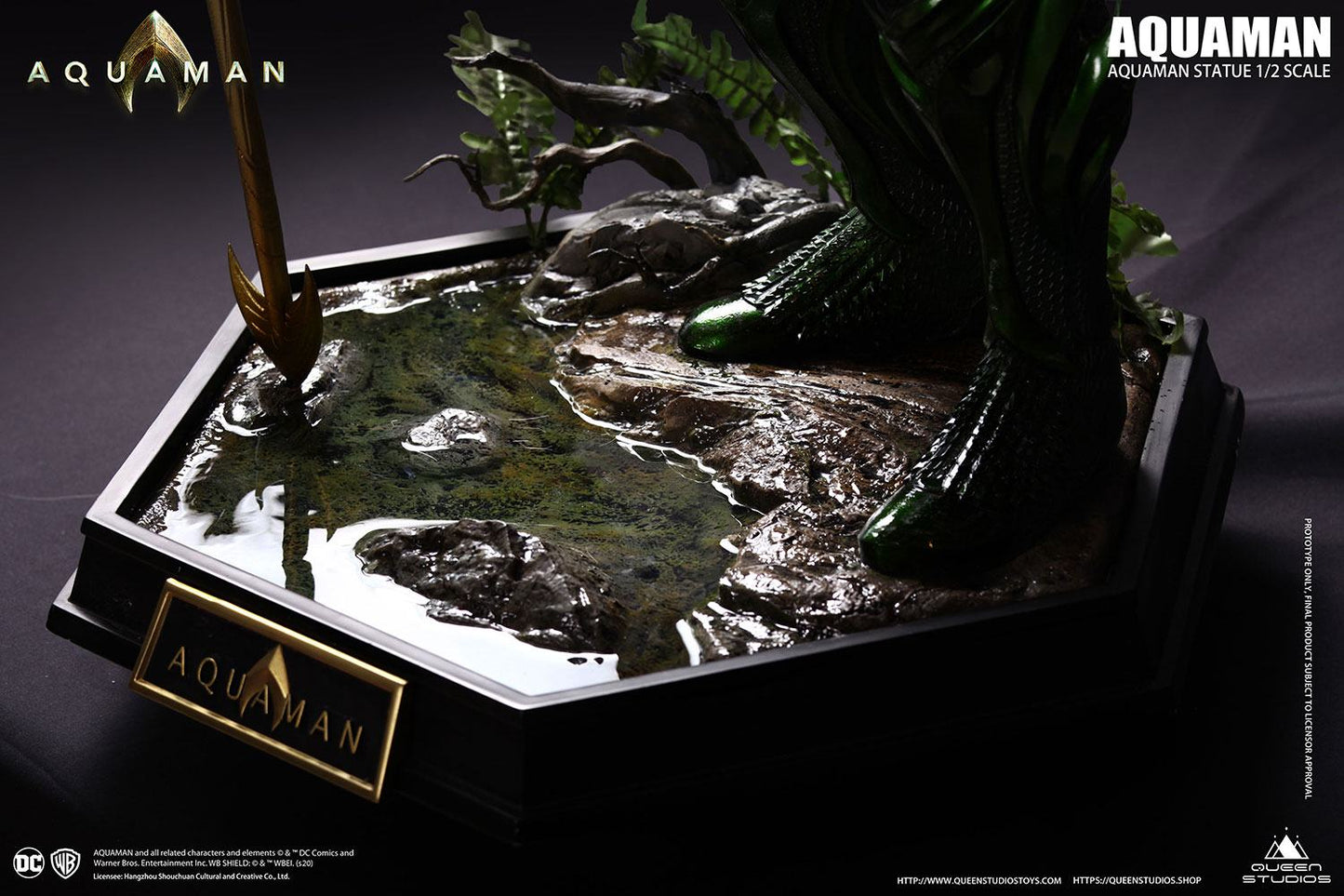 QUEEN STUDIOS - Dc Comics - Aquaman Statue 1:2 Aquaman