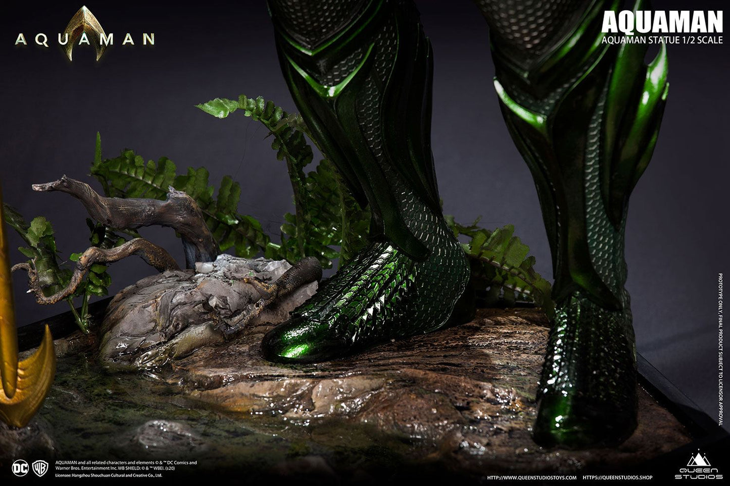 QUEEN STUDIOS - Dc Comics - Aquaman Statue 1:2 Aquaman