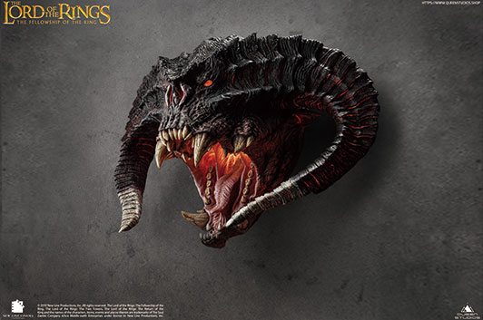 QUEEN STUDIOS - The Lord of the Rings - Wall Sculpture / Bust 1:1 Balrog Polda Edition Ver I (Wall Mount Head)