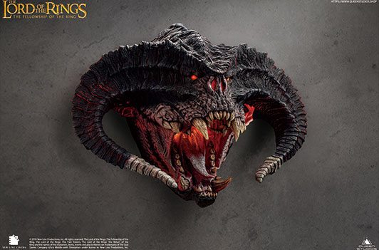 QUEEN STUDIOS - The Lord of the Rings - Wall Sculpture / Bust 1:1 Balrog Polda Edition Ver I (Wall Mount Head)