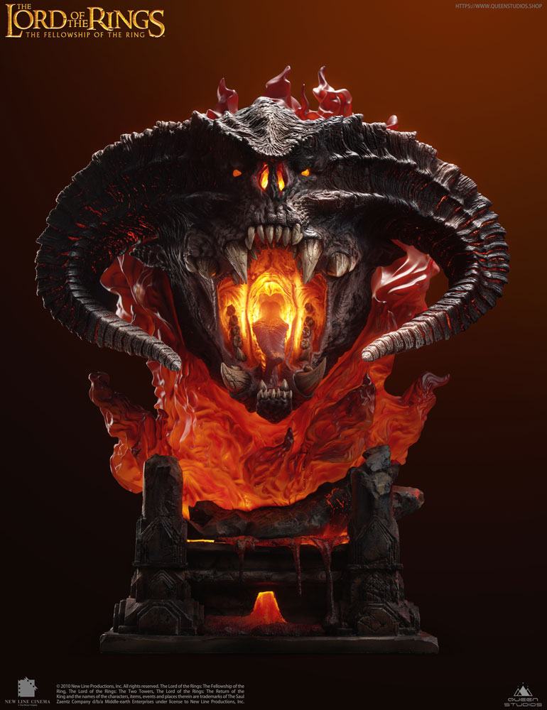QUEEN STUDIOS - The Lord of the Rings - Bust 1:1 Balrog Polda Edition Ver II (Flames & Base)