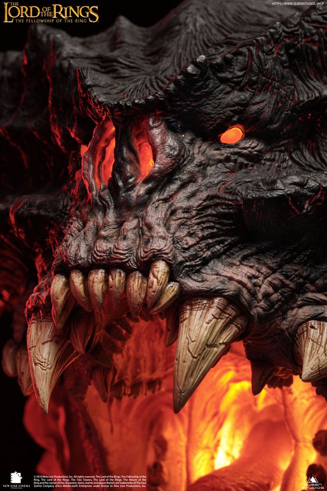 QUEEN STUDIOS - The Lord of the Rings - Bust 1:1 Balrog Polda Edition Ver II (Flames & Base)