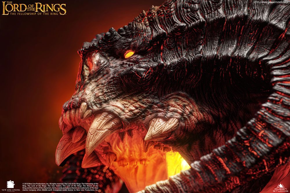 QUEEN STUDIOS - The Lord of the Rings - Bust 1:1 Balrog Polda Edition Ver II (Flames & Base)
