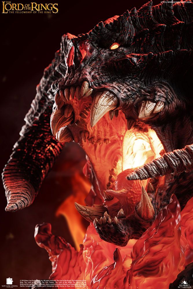 QUEEN STUDIOS - The Lord of the Rings - Bust 1:1 Balrog Polda Edition Ver II (Flames & Base)
