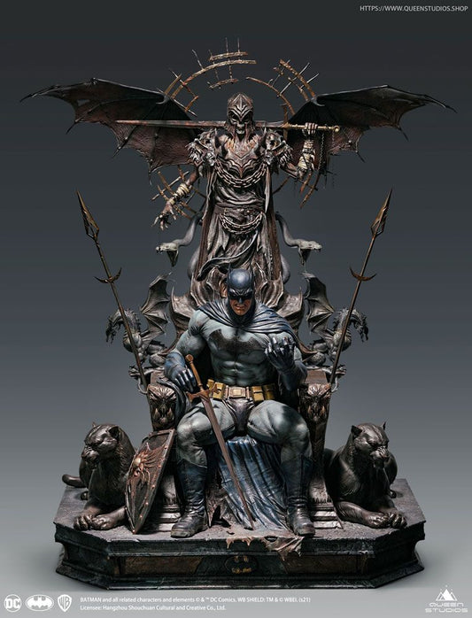 QUEEN STUDIOS - DC Comics Statue 1/4 Batman on Throne Premium Edition 92