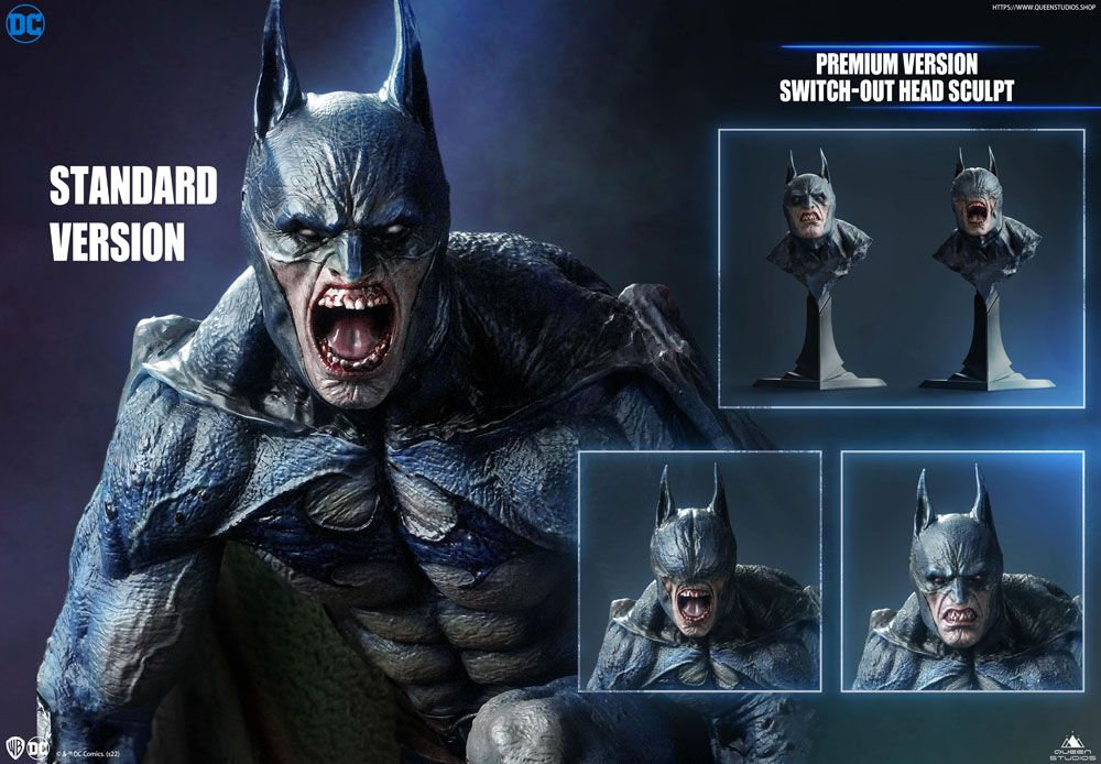QUEEN STUDIOS - Dc Comics - Statue 1:4 Bloodstorm Batman Premium Edition