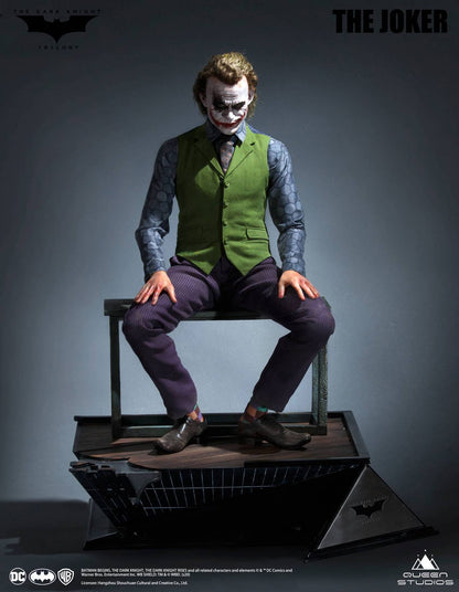 QUEEN STUDIOS - Dc Comics - The Dark Knight Statue 1:3 Heath Ledger Joker Special Edition