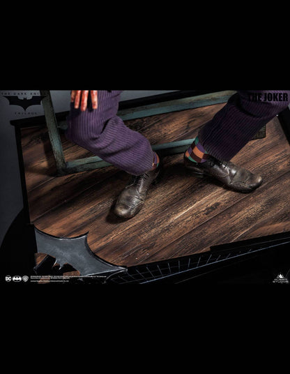 QUEEN STUDIOS - Dc Comics - The Dark Knight Statue 1:3 Heath Ledger Joker Special Edition