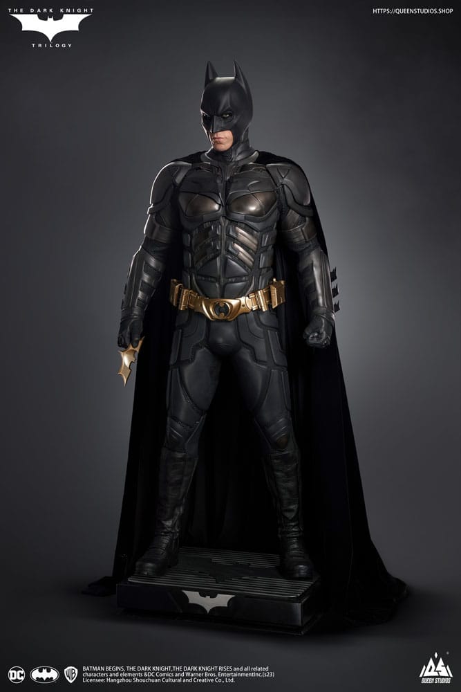 QUEEN STUDIOS - The Dark Knight Life-Size Statue Batman Deluxe Edition 207 cm