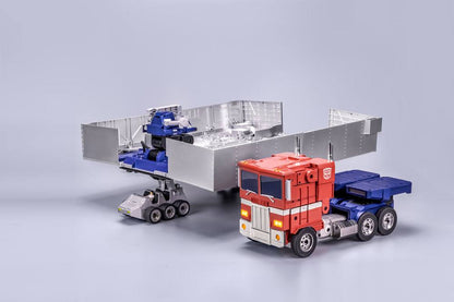 ROBOSEN - Transformers Interactive Auto-Converting Vehicle Optimus Prime Flagship Trailer Kit