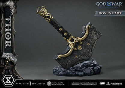 PRIME 1  - God of War: Ragnarök Real Elite Masterline Series Statue 1/3 Thor Deluxe Bonus Version