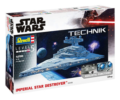 REVELL - Star Wars Model Kit with Sound & Light Up 1/2700 Imperial Star Destroyer