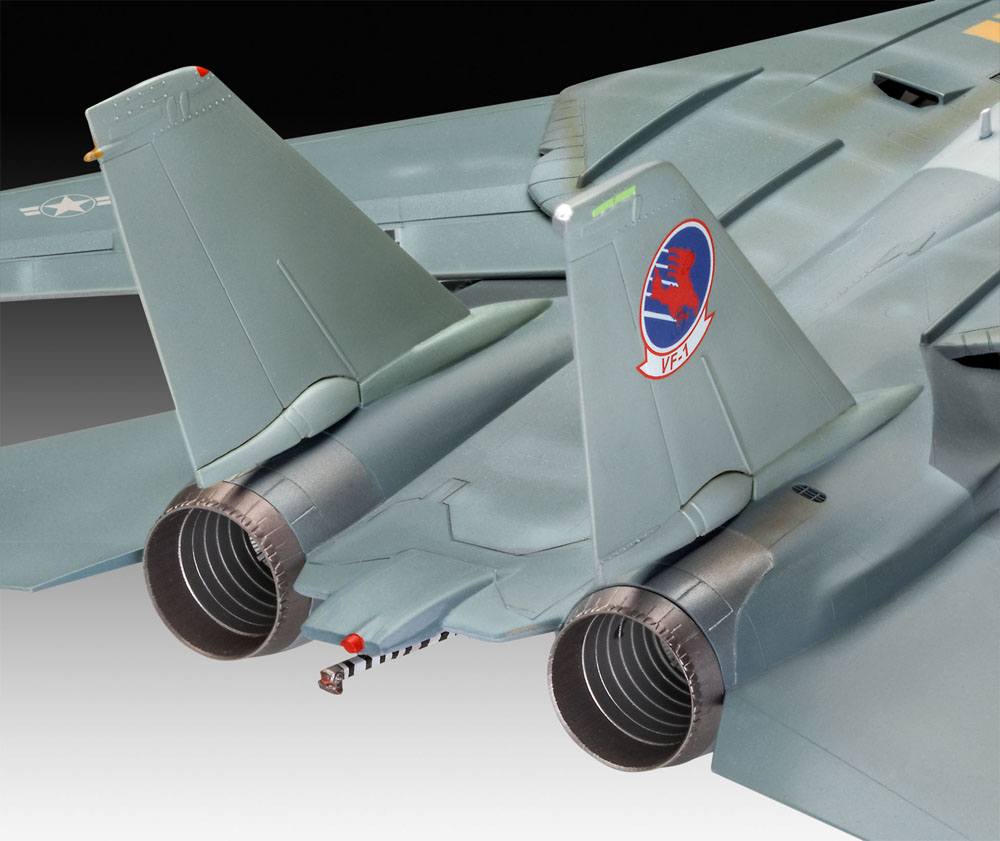 REVELL- Top Gun Model Kit Maverick´s F-14A Tomcat 1/48