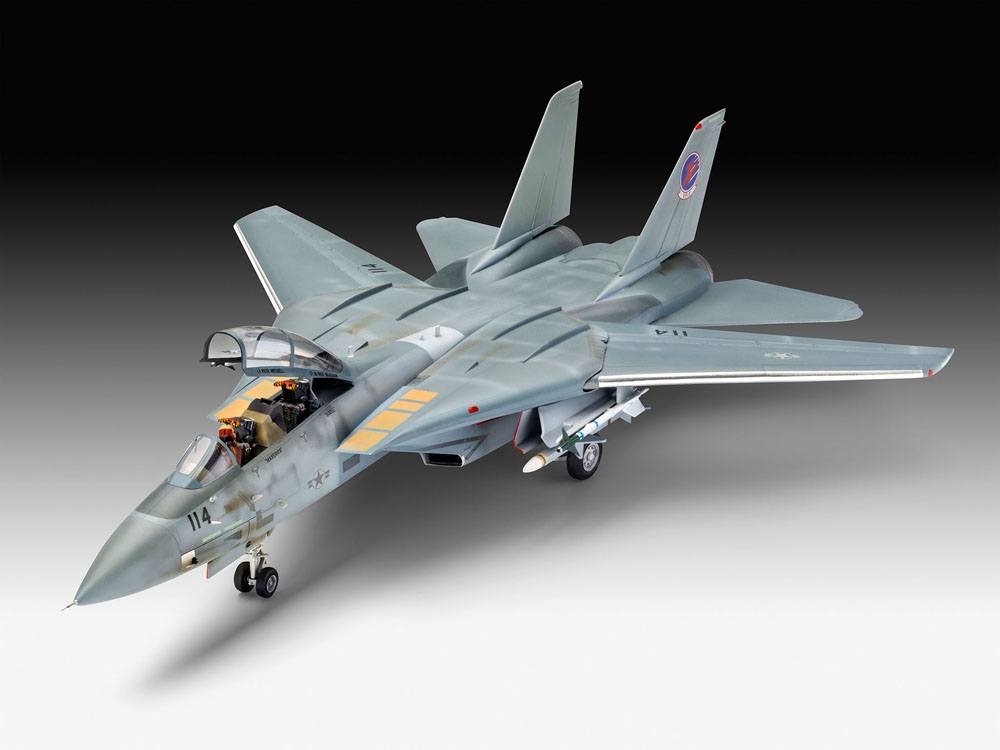 REVELL- Top Gun Model Kit Maverick´s F-14A Tomcat 1/48