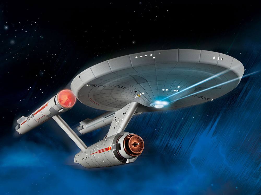 REVELL - Star Trek Tos Model Kit 1/600 U.S.S. Enetrprise NCC-1701