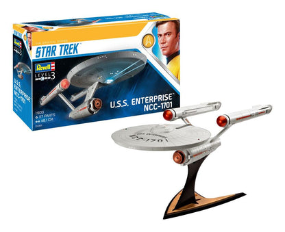 REVELL - Star Trek Tos Model Kit 1/600 U.S.S. Enetrprise NCC-1701