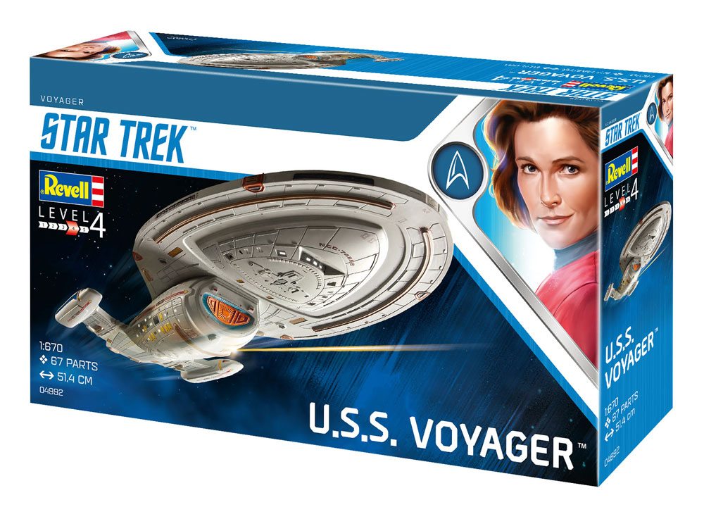 REVELL - Star Trek Model Kit U.S.S. Voyager 1/670