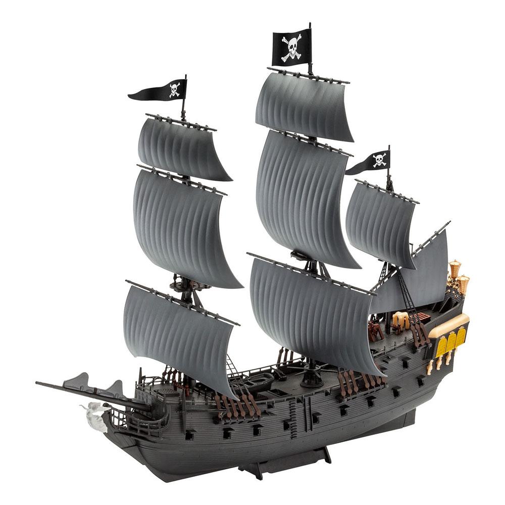 REVELL - Pirates of The Caribbean Dead Men Tell No Tales Easy-Click Model Kit 1/150 Black Pearl