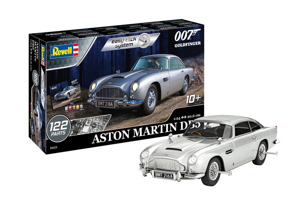 REVELL MODEL KIT -  James Bond Model Kit Gift Set 1/24 Aston Martin DB5 (Goldfinger)