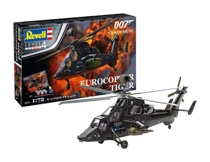 REVELL MODEL KIT  - James Bond Model Kit Gift Set 1/72 Eurocopter Tiger (GoldenEye)