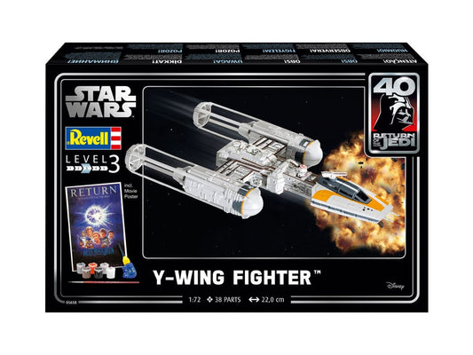 REVELL - Star Wars Model Kit Gift Set Y-Wing Fighter