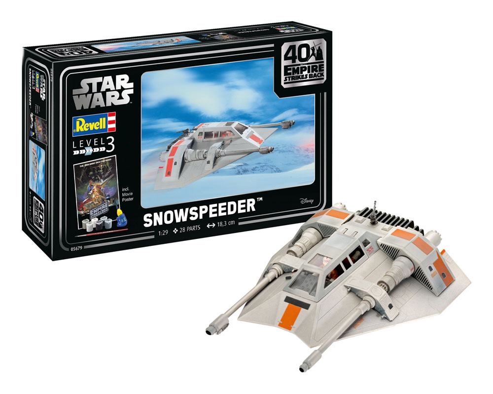 REVELL - Star Wars Model Kit Snowspeeder - 40Th Anniversary 1/29