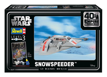 REVELL - Star Wars Model Kit Snowspeeder - 40Th Anniversary 1/29
