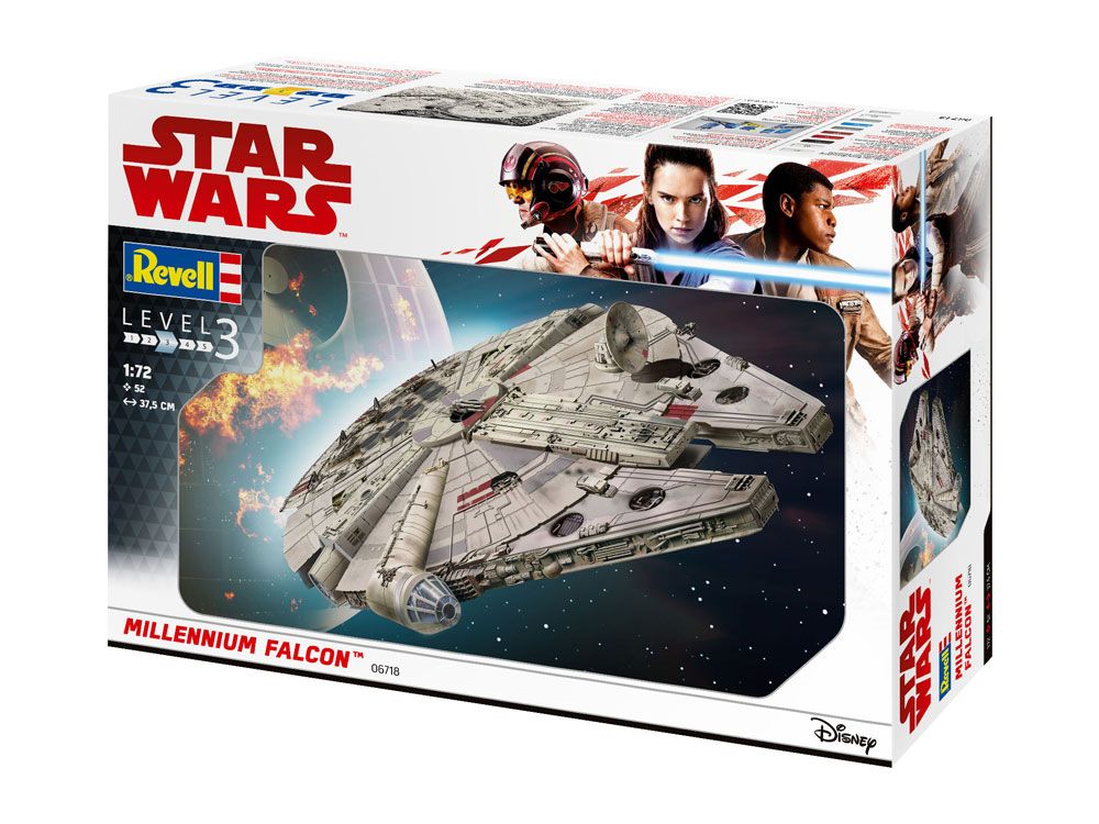 REVELL- Star Wars Model Kit 1/72 Millennium Falcon