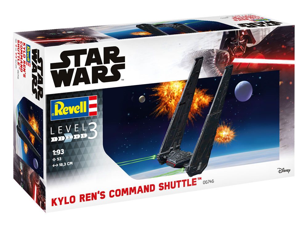 REVELL - Star Wars Model Kit 1/93 Kylo Ren's Command Shuttle