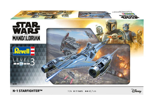 REVELL MODEL KIT  - Star Wars: The Mandalorian Model Kit 1/24 N-1 Starfighter