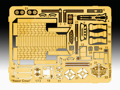 REVELL - Star Wars The Mandalorian Model Kit Razor Crest Platinum Edition