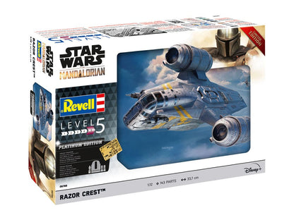 REVELL - Star Wars The Mandalorian Model Kit Razor Crest Platinum Edition