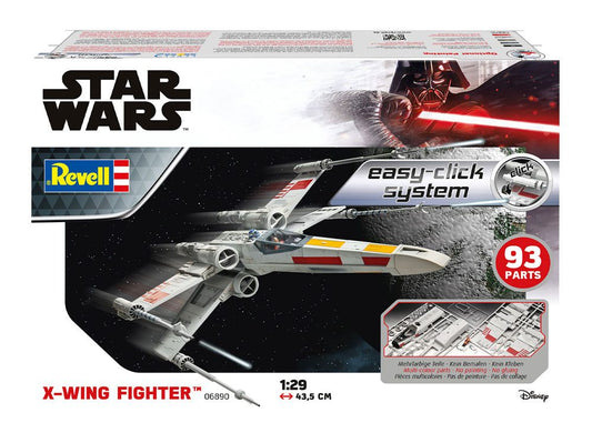 REVELL - Star Wars Easy-Click Model Kit 1/29 X-Wing Fighter