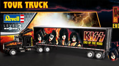 REVELL - Kiss Model Kit Tour Truck 1/32