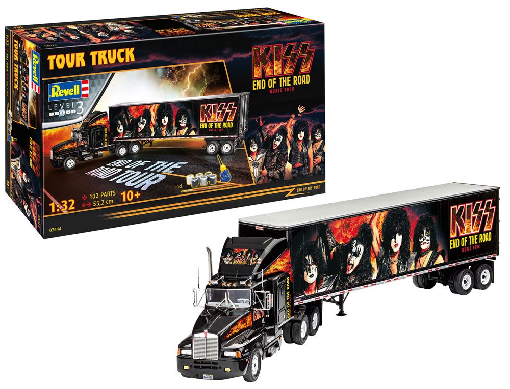 REVELL - Kiss Model Kit Tour Truck 1/32