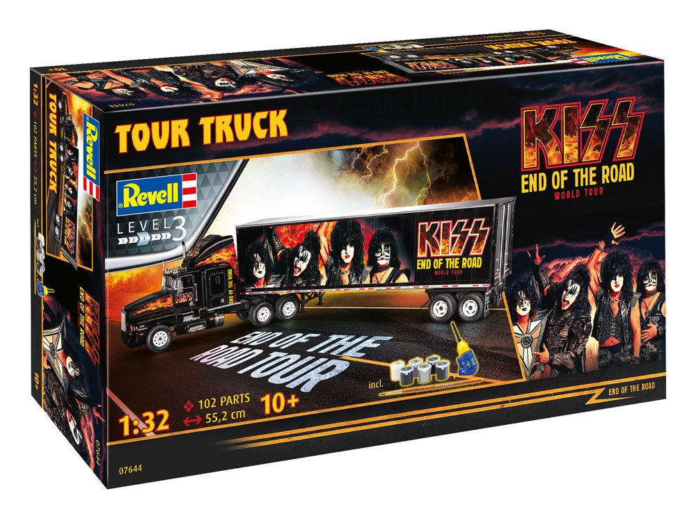 REVELL - Kiss Model Kit Tour Truck 1/32