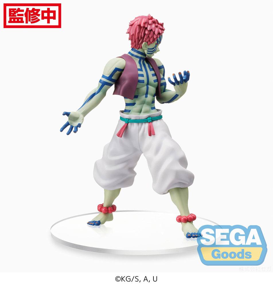 SEGA GOODS - Demon Slayer Kimetsu No Yaiba The Movie Mugen Train SPM Pvc Statue Akaza