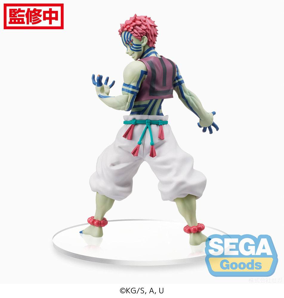 SEGA GOODS - Demon Slayer Kimetsu No Yaiba The Movie Mugen Train SPM Pvc Statue Akaza