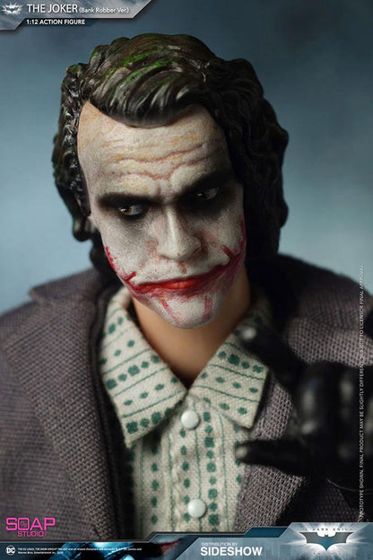 SOAP STUDIOS - Dc Comics - The Dark Knight Action Figure 112 The Joker (Bank Robber Ver) 17 cm