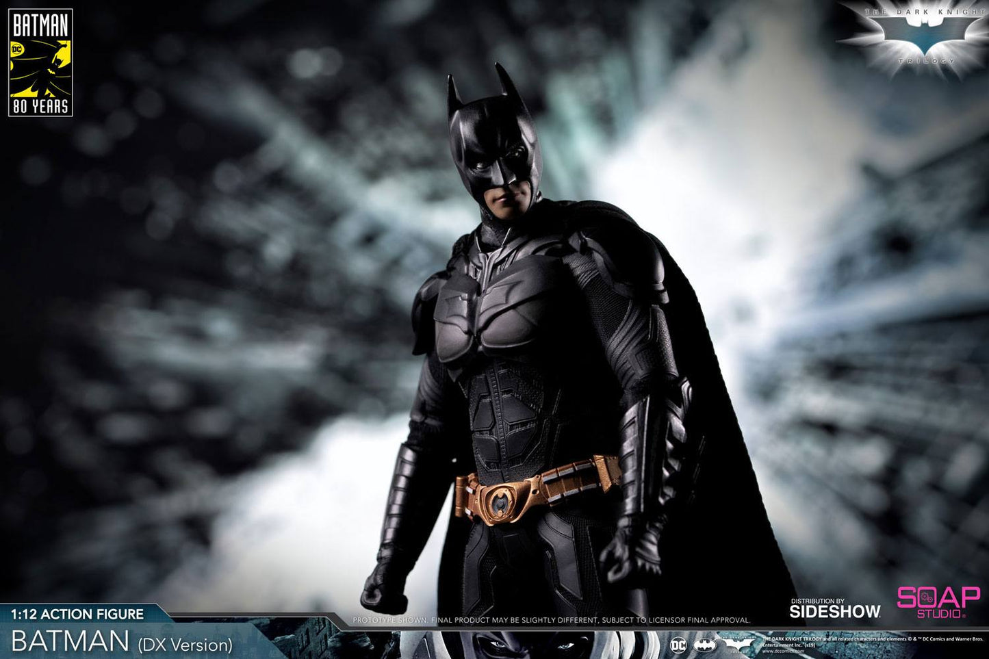 SOAP STUDIO - Dc Comics - The Dark Knight Action Figure 1:12 Batman (DX Edition)