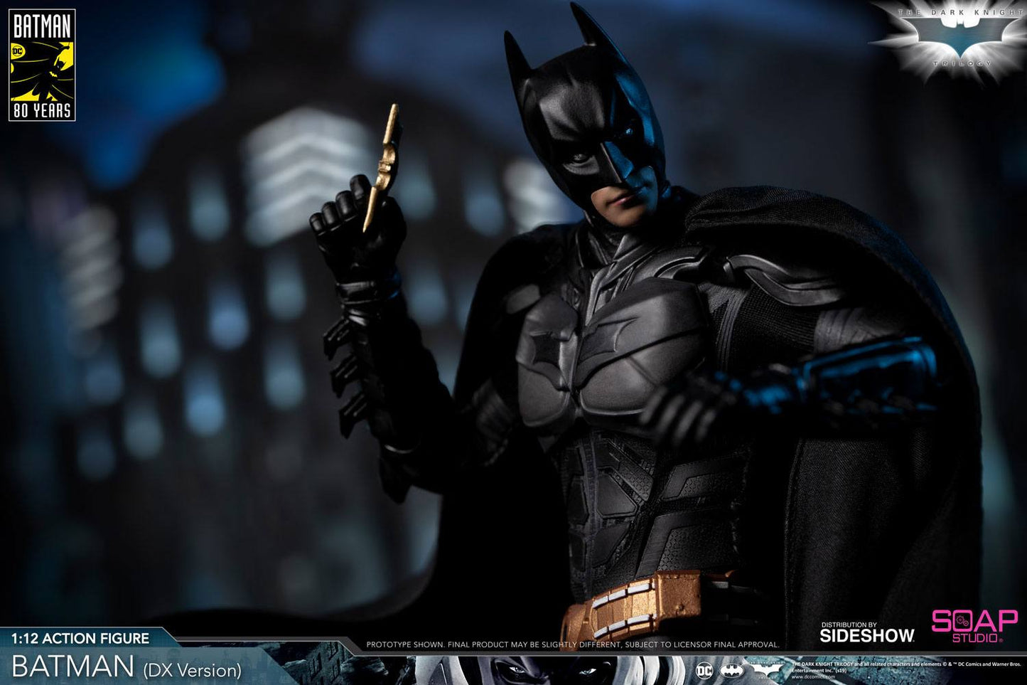 SOAP STUDIO - Dc Comics - The Dark Knight Action Figure 1:12 Batman (DX Edition)